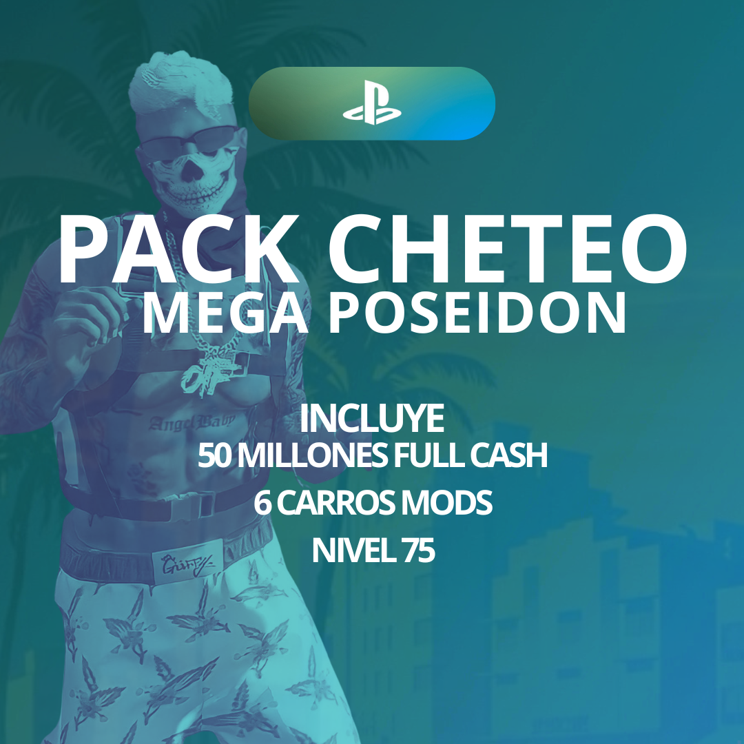 PACK CHETEO MEGA POSEIDON | PS4 y PS5
